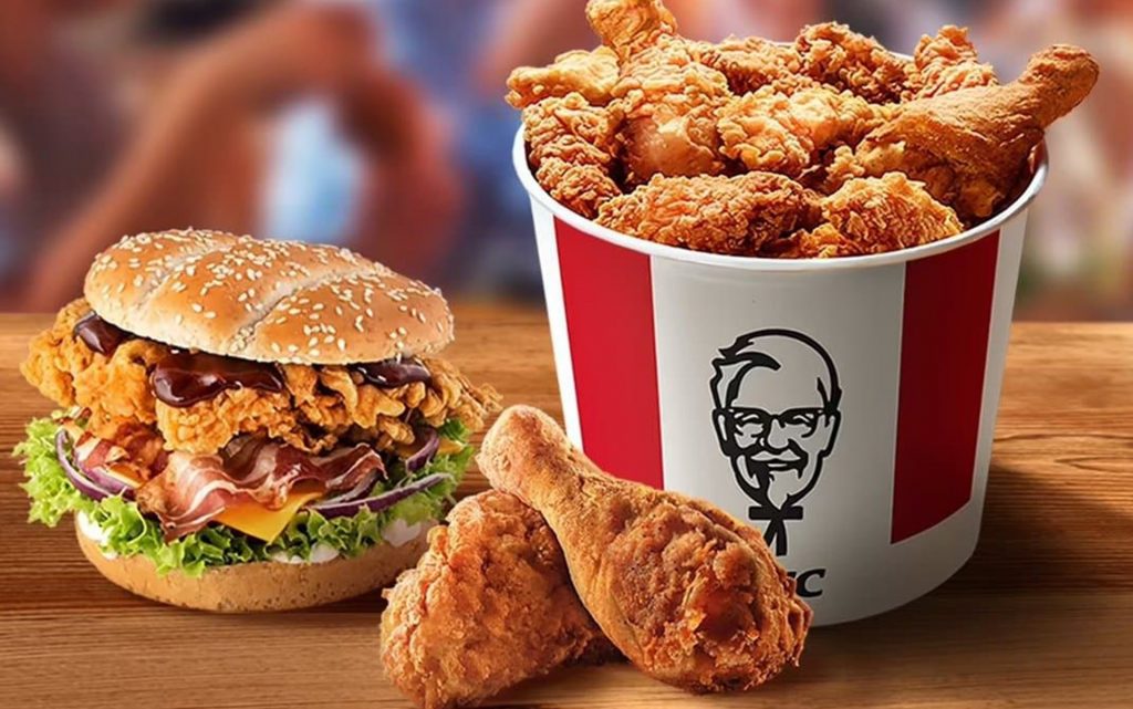 محصولات kfc